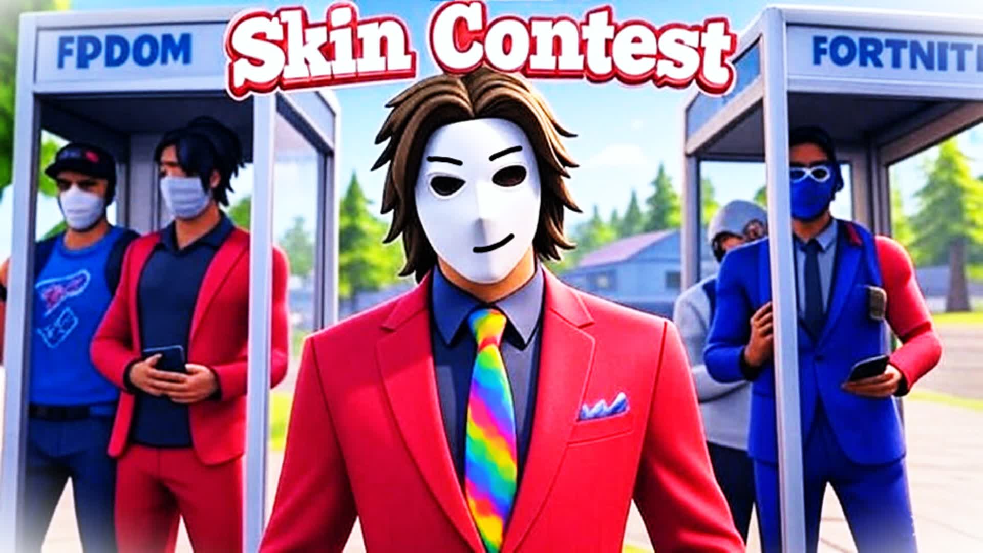 🔥SKIN CONTEST🔥 50 Player Fashion Show — Fortnite Creative map