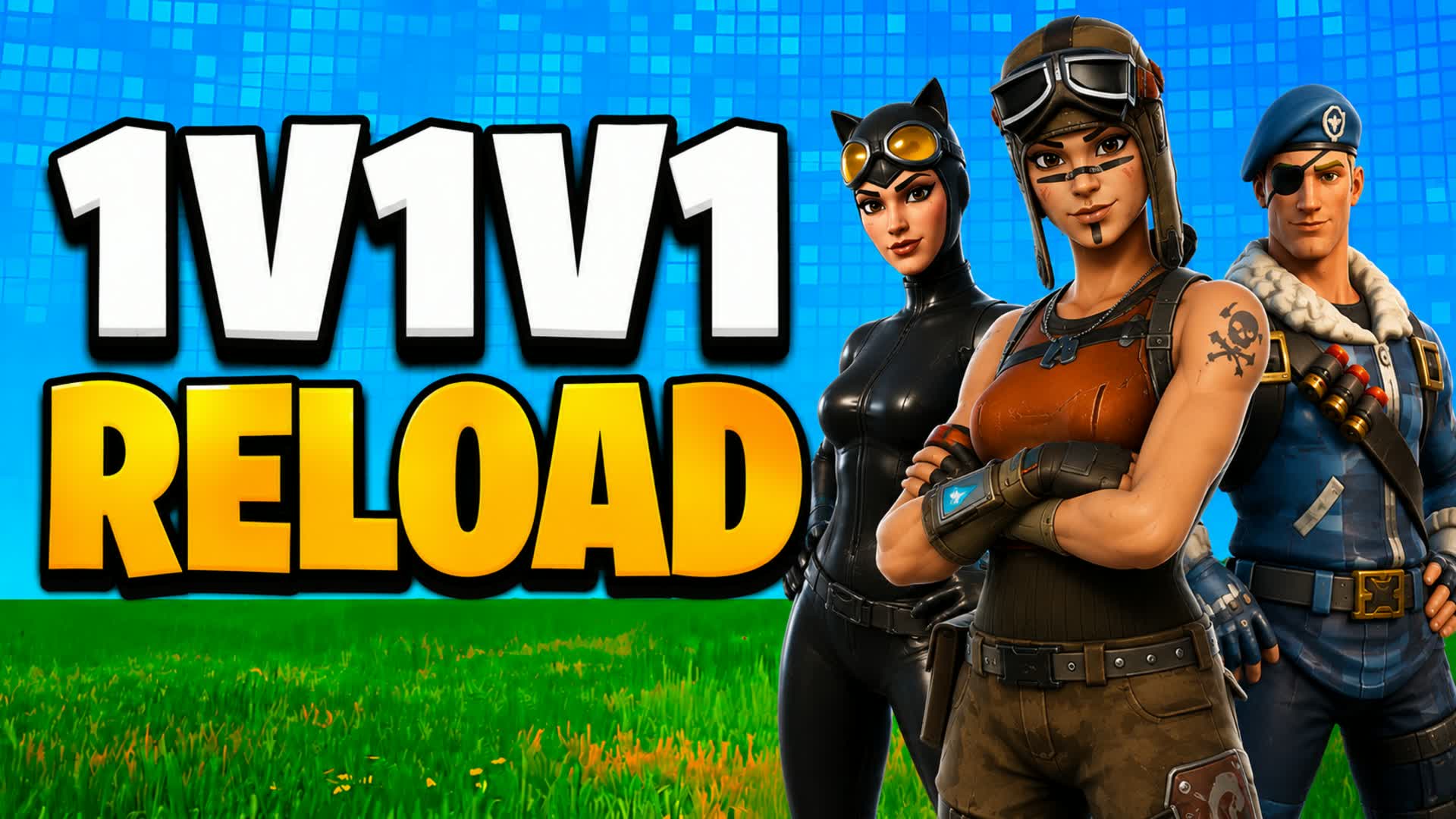 1v1v1 RELOAD Late Game FFA β Fortnite Creative map