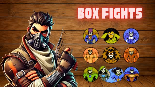POWERS box fights PvP — Fortnite Creative map