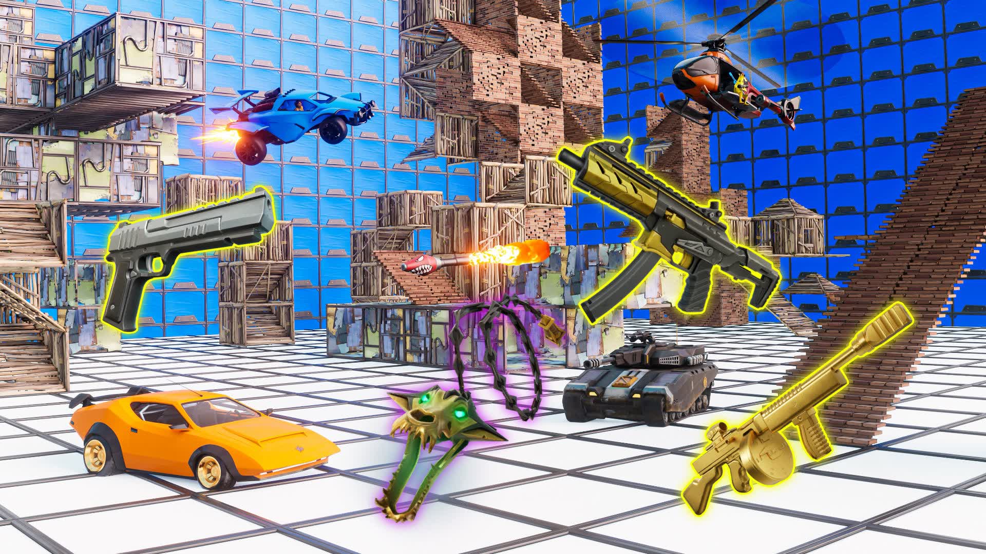 FUN WORLD - FREE FOR ALL — Fortnite Creative map
