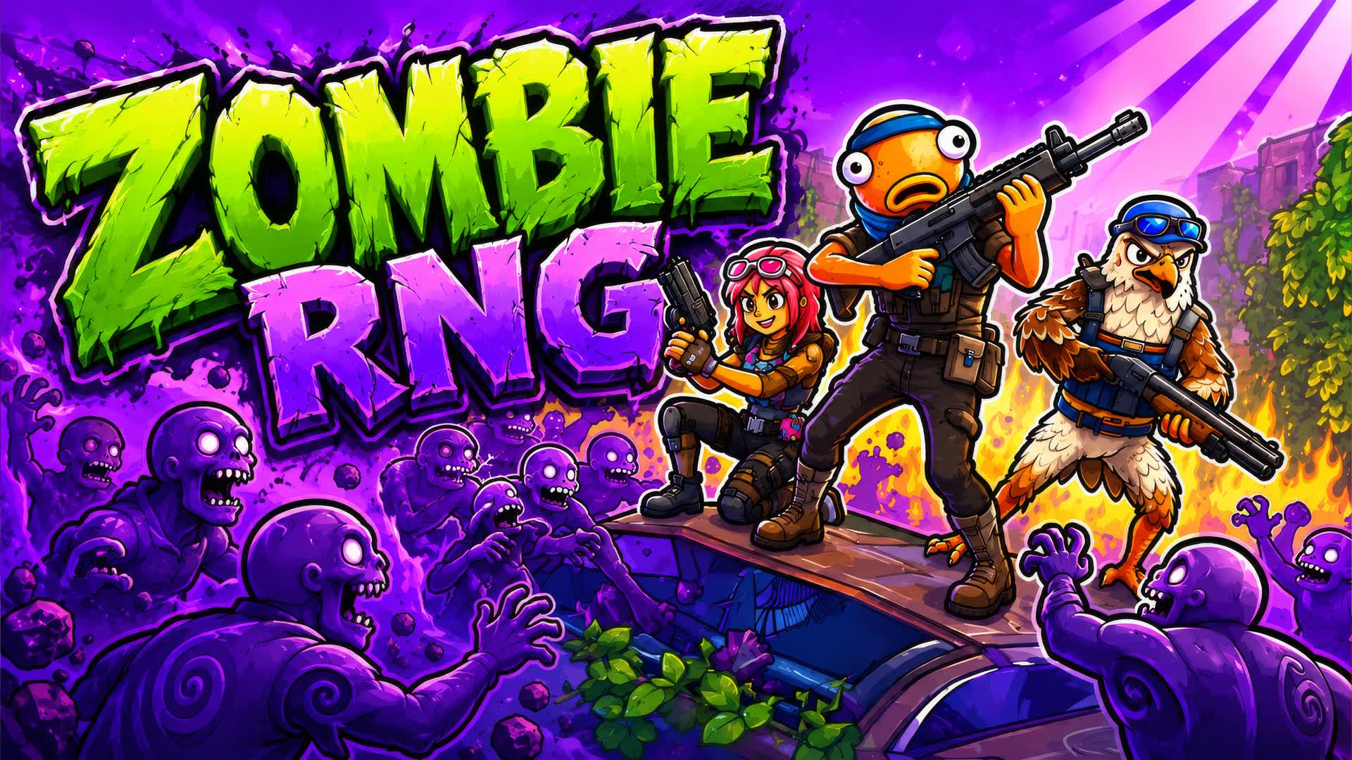 Zombie RNG — Fortnite Creative map