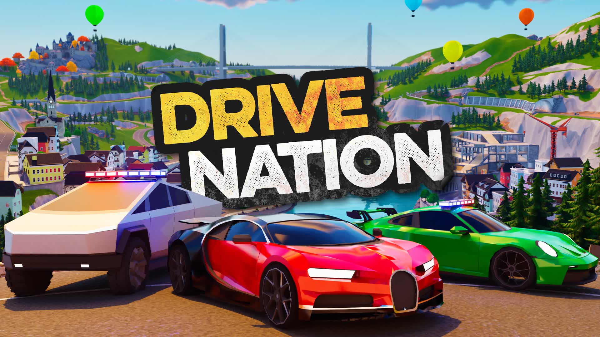 π DRIVE NATION RP β Fortnite Creative map