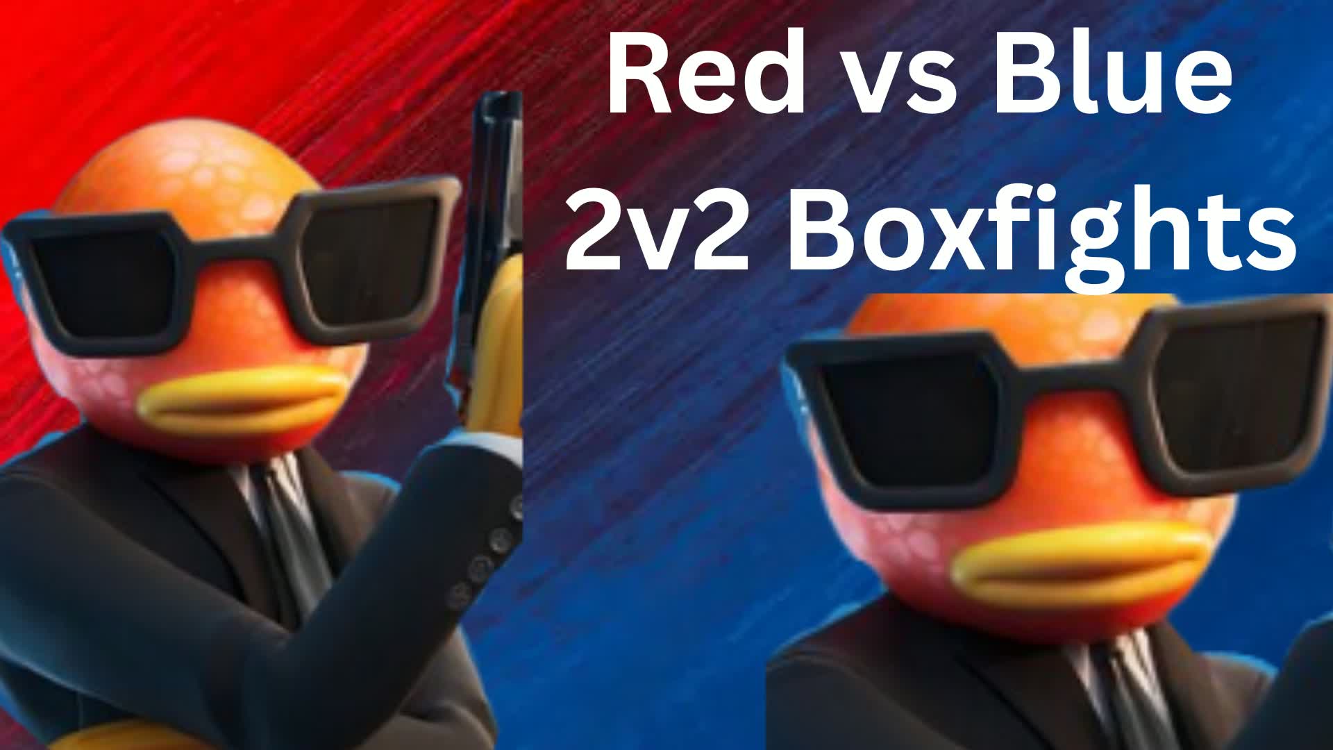 Red vs Blue 2v2 Boxfights — Fortnite Creative map