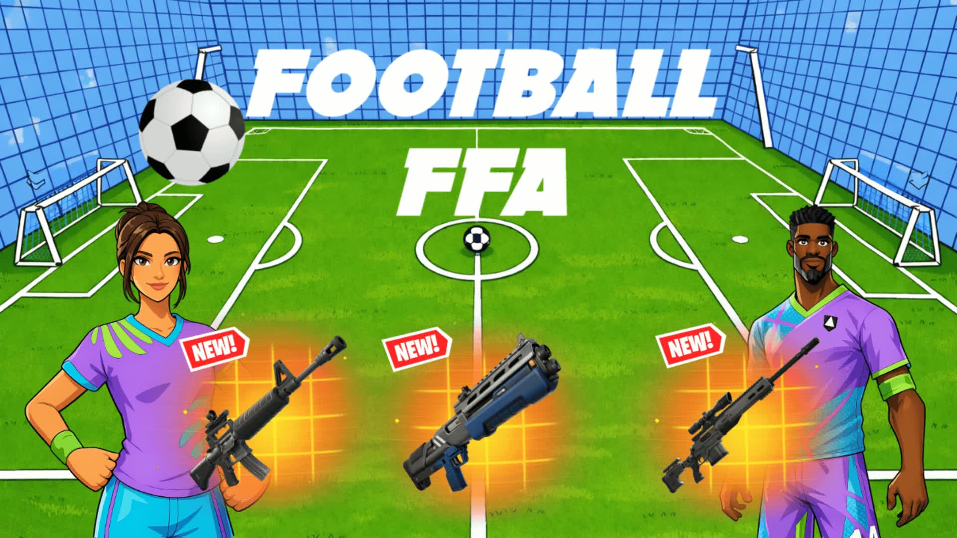 Football FFA β Fortnite Creative map