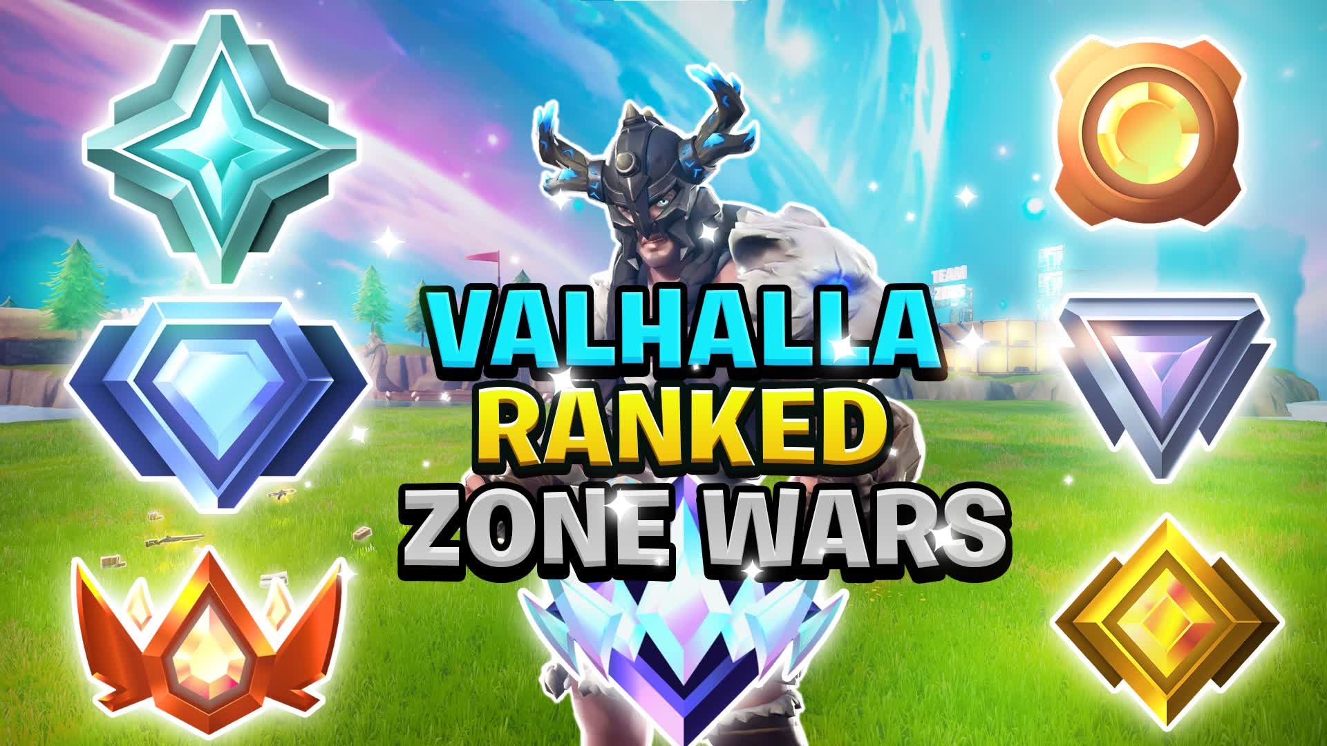 🌌Valhalla Ranked Zone Wars🌌 — Fortnite Creative map