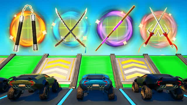 TMNT MYTHIC DESERT - FREE FOR ALL β Fortnite Creative map