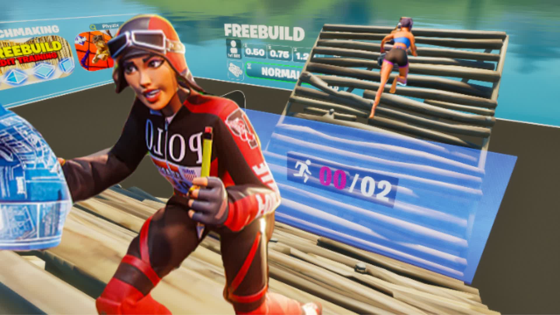 Phyzix's 1v1 Build Fight — Fortnite Creative map