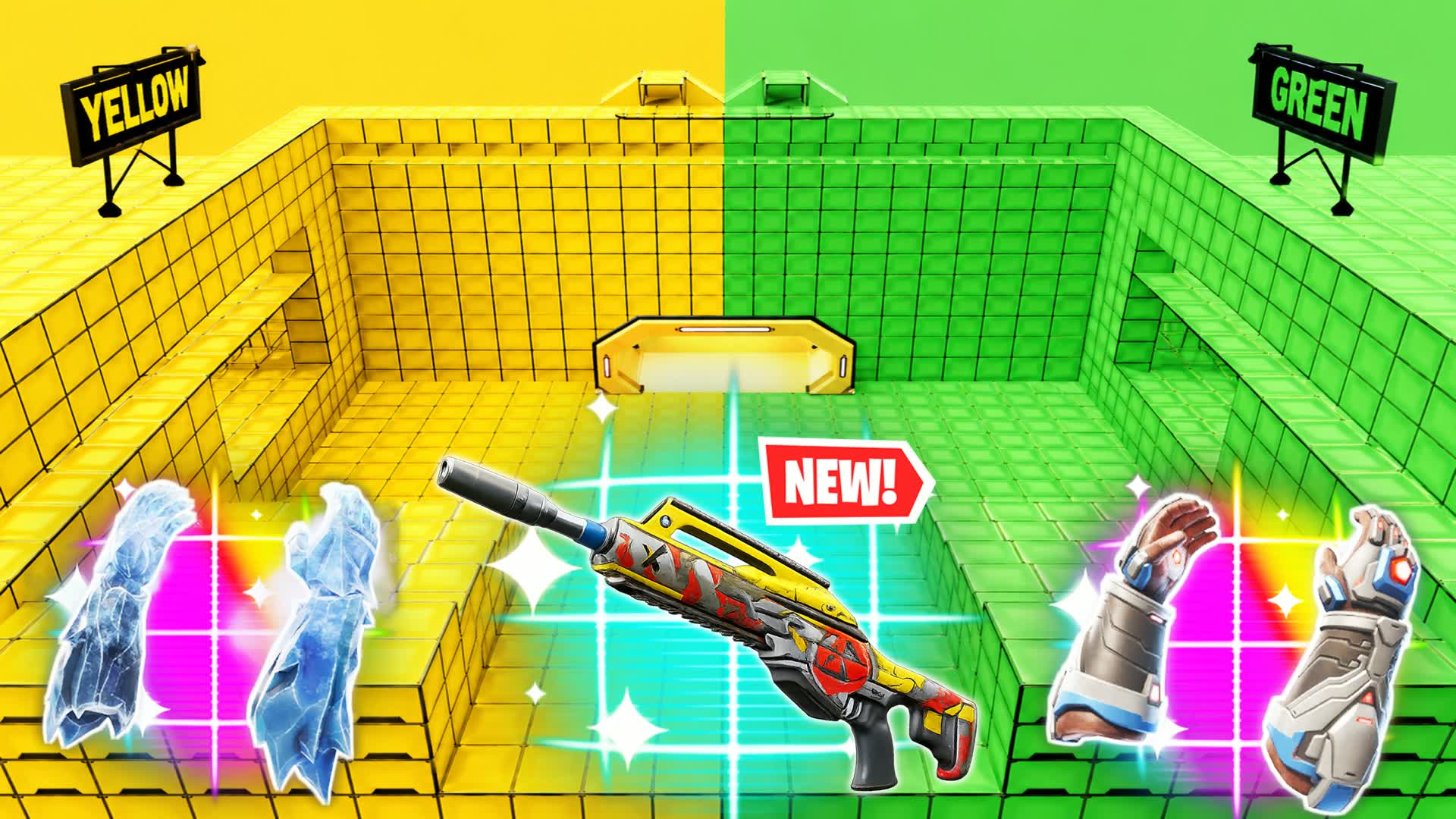 RVB RED VS BLUE PP โ Fortnite Creative map