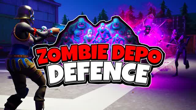ZOMBIE DEPO DEFENCE β Fortnite Creative map