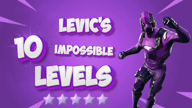 LEVic's 10 Impossible Levels โ ๏ธ โ Fortnite Creative map