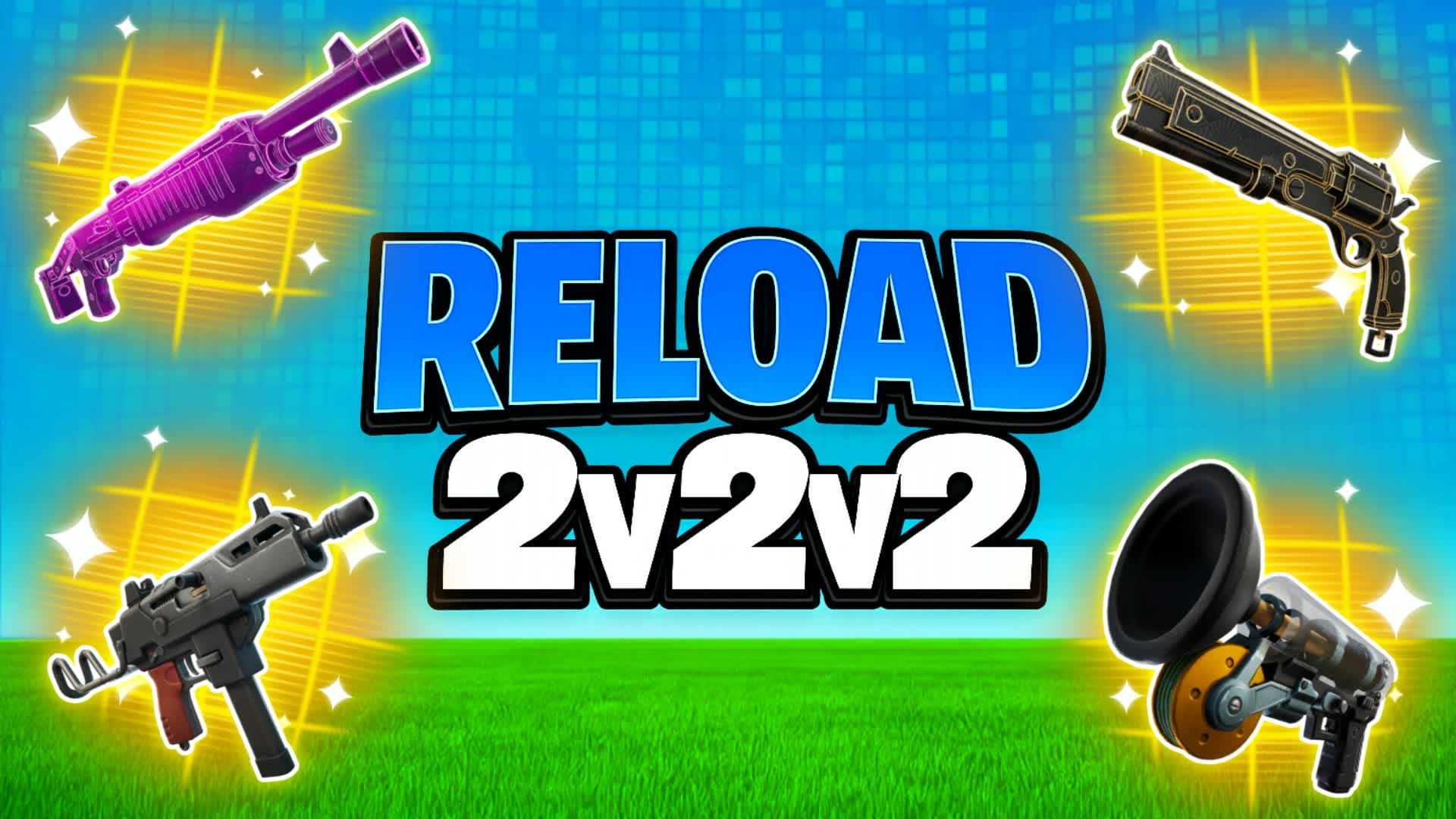 2v2v2 reaload 2v2 realistic free for all — Fortnite Creative map