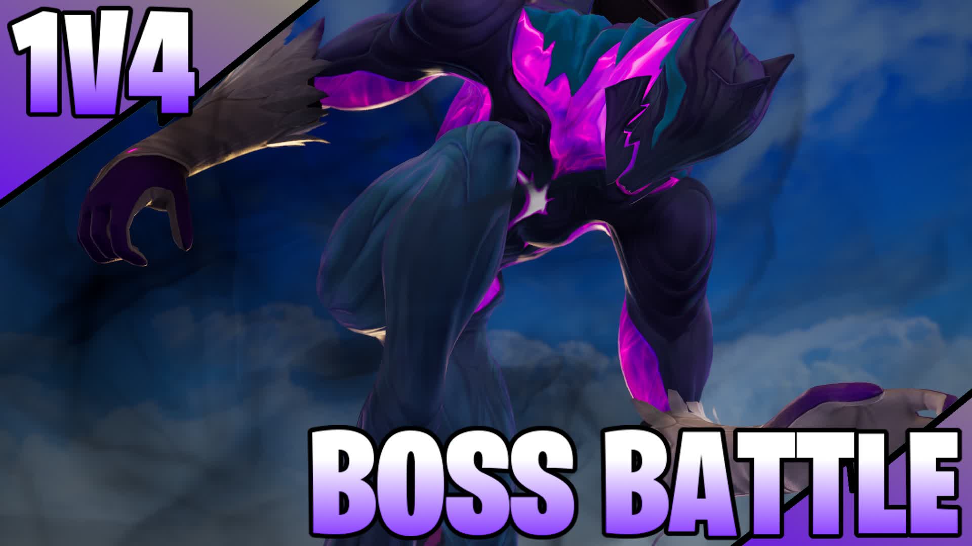1v4 Boss Battle — Fortnite Creative map