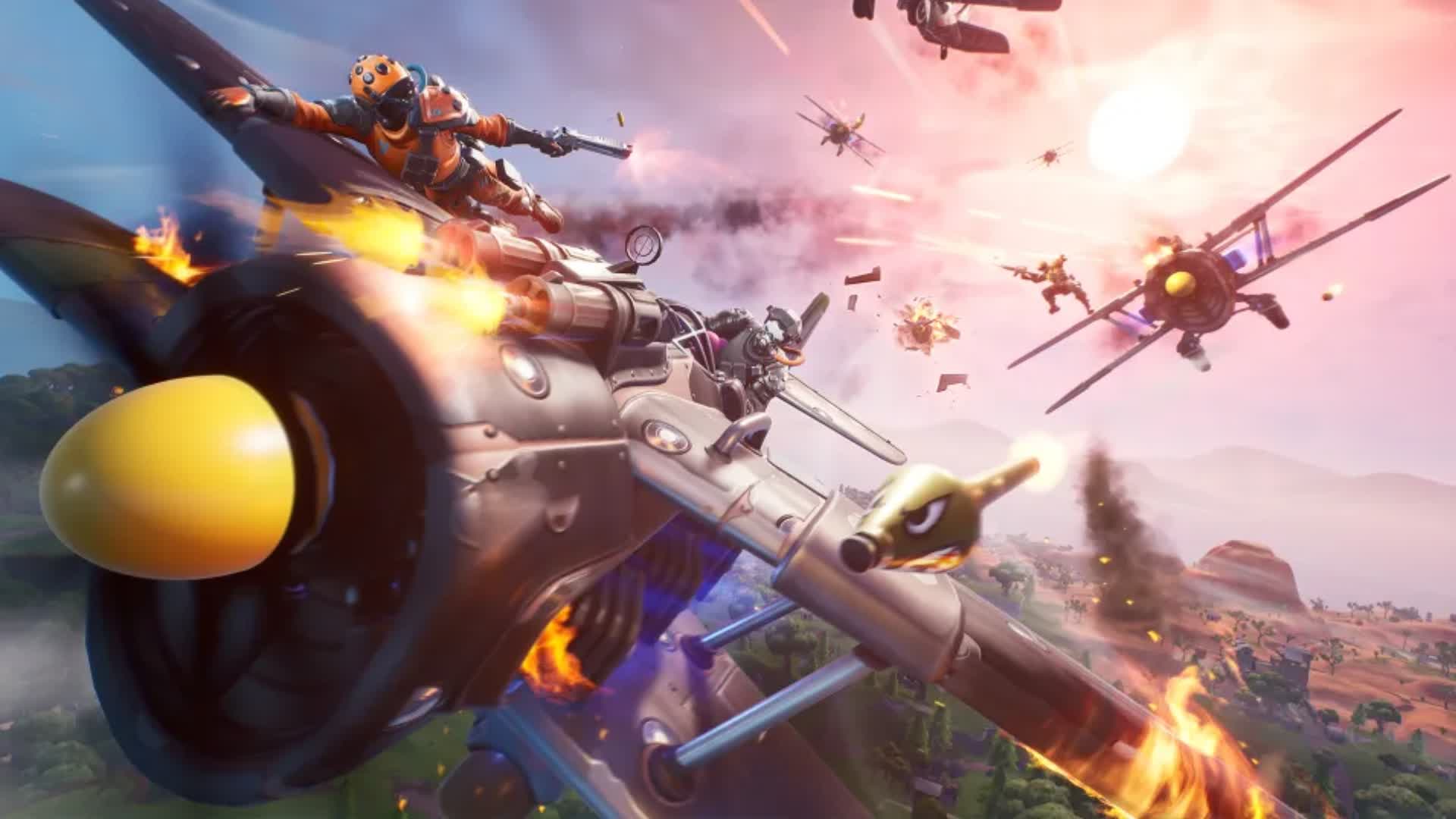 VEHICLE FREE FOR ALL — Fortnite Creative map