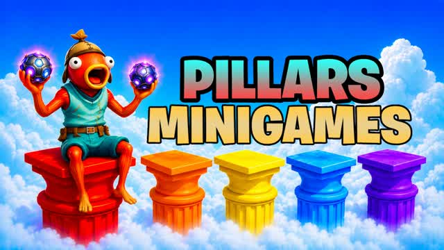 MINIGAME PILLARS — Fortnite Creative map