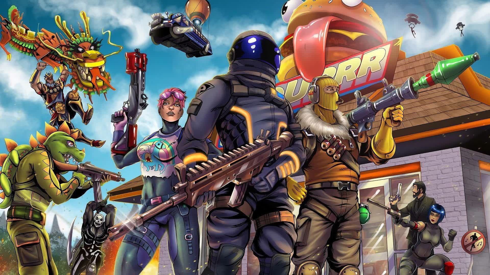 KILL FRENZY (TDM) — Fortnite Creative map