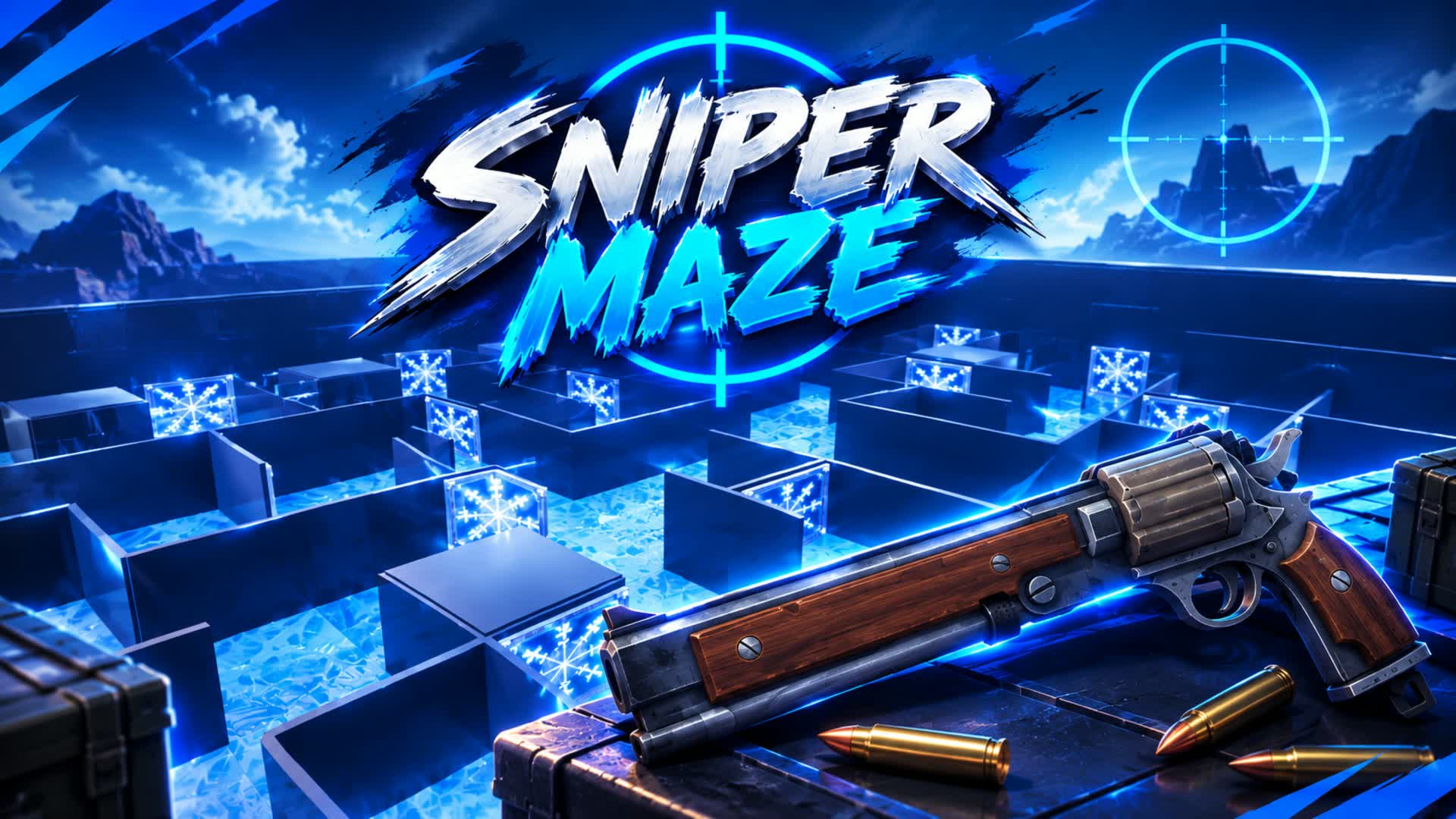 Sniper Maze ๐ฅถ๐งโ๏ธ โ Fortnite Creative map