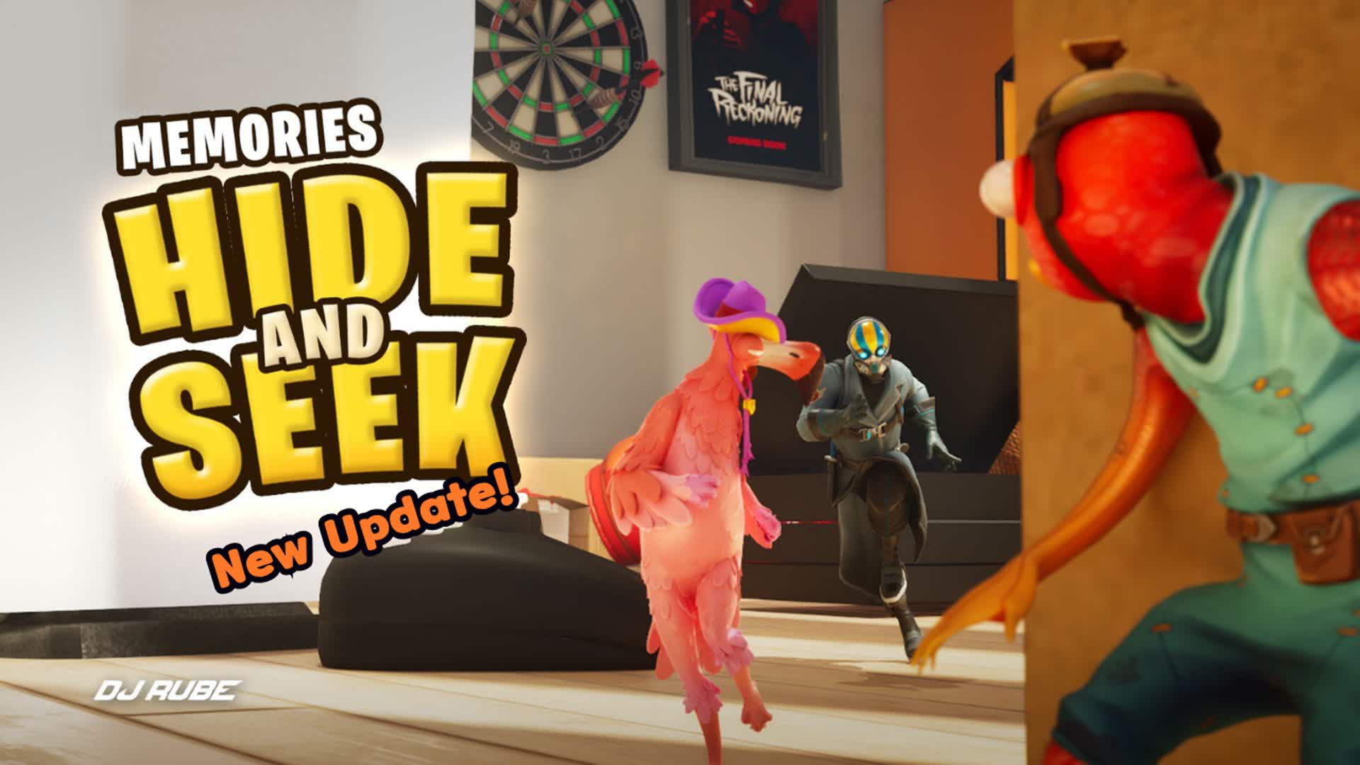 HIDE AND SEEK : MEMORIES β Fortnite Creative map