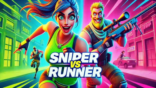 Sniper vs Runner β Fortnite Creative map
