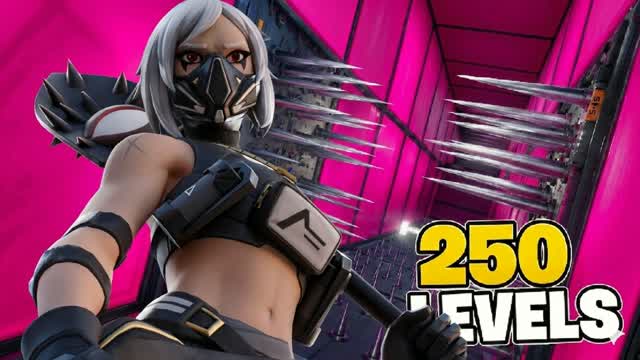 ⭐️best 400+ parkour⭐️ — Fortnite Creative map