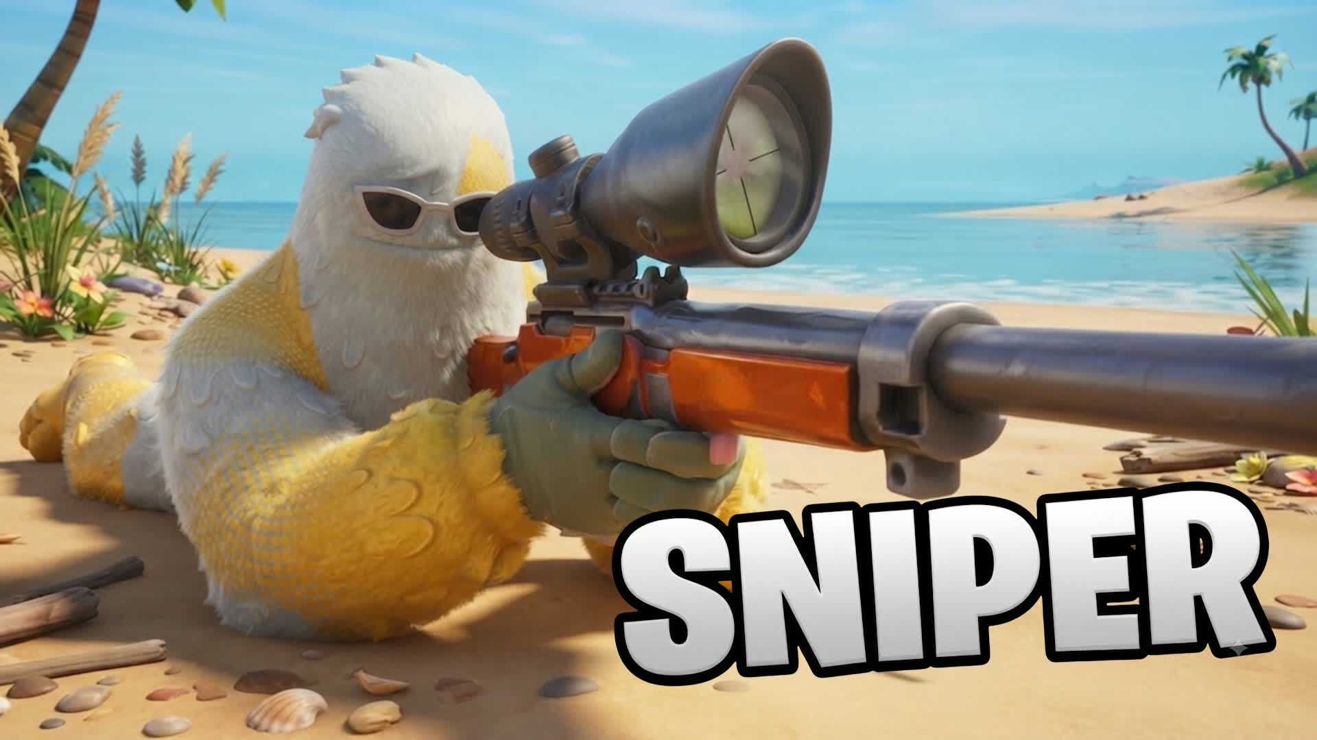 SNIPER SUPER SCOPE 💫 — Fortnite Creative map