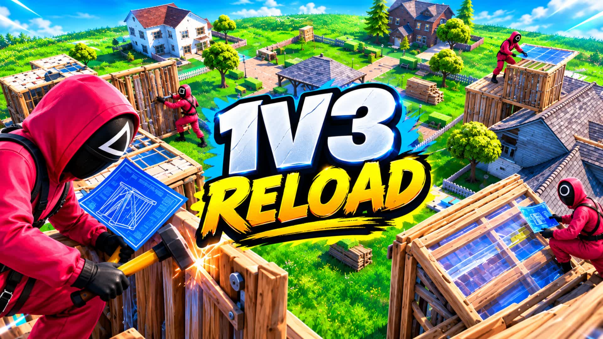 1V3 RELOAD — Fortnite Creative map