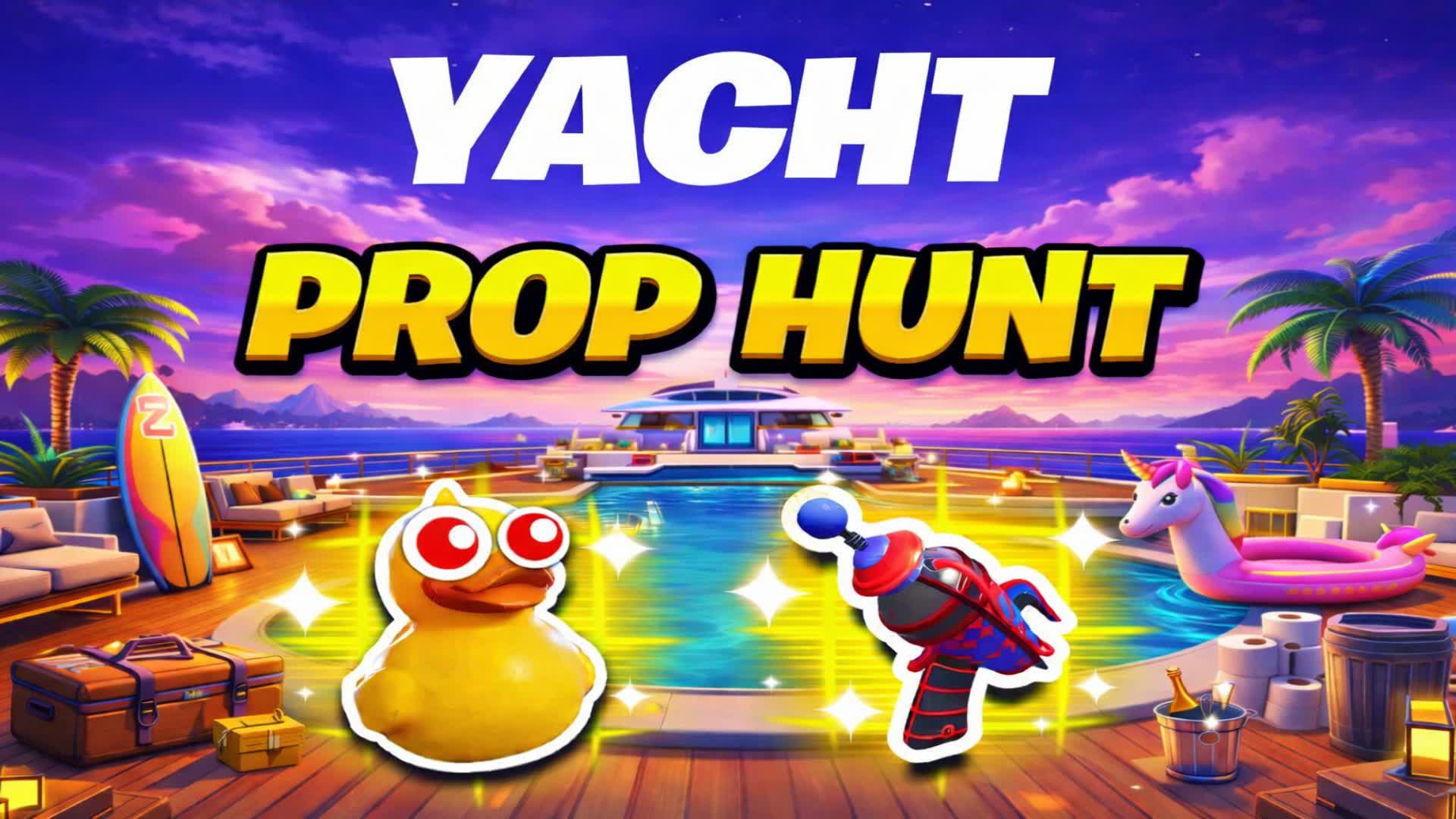 YACHT PROP HUNT — Fortnite Creative map