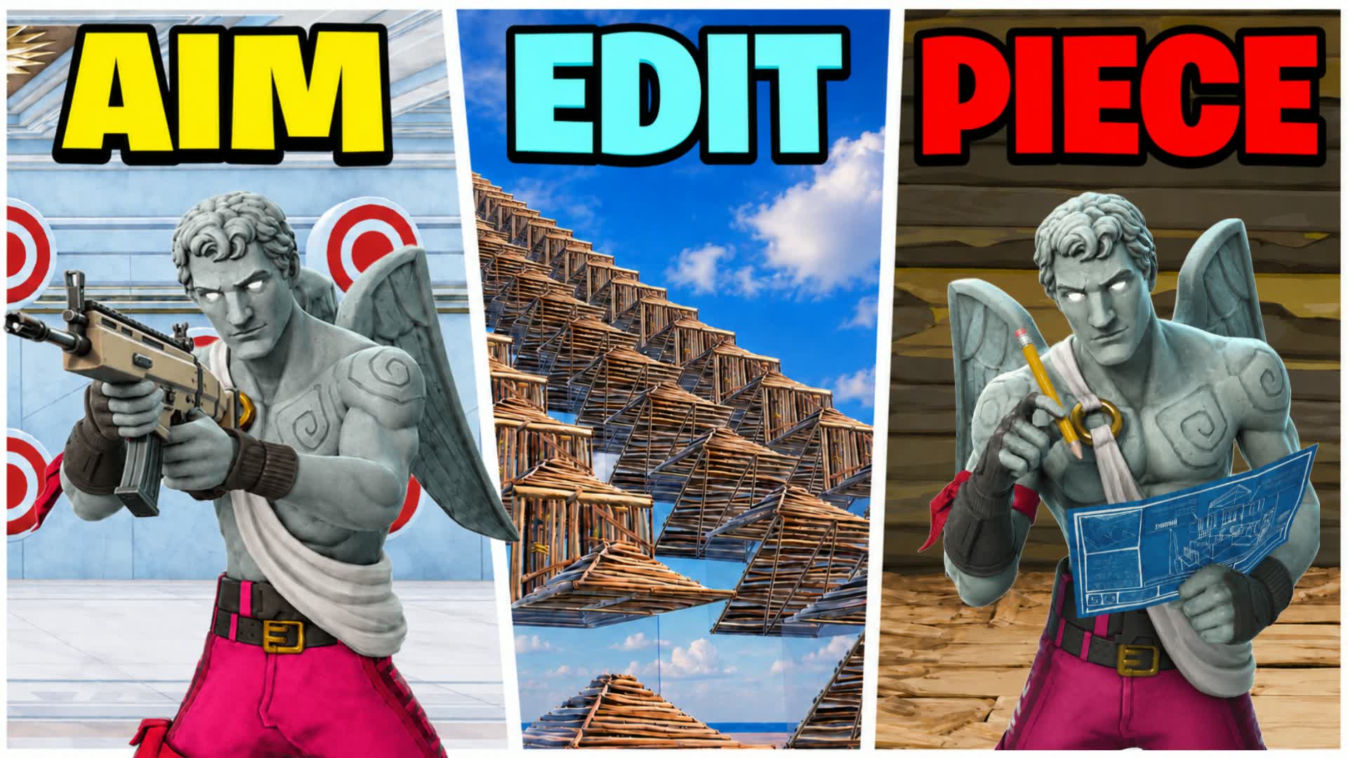 🎯aim edit piece olympus training map 🧩 — Fortnite Creative map