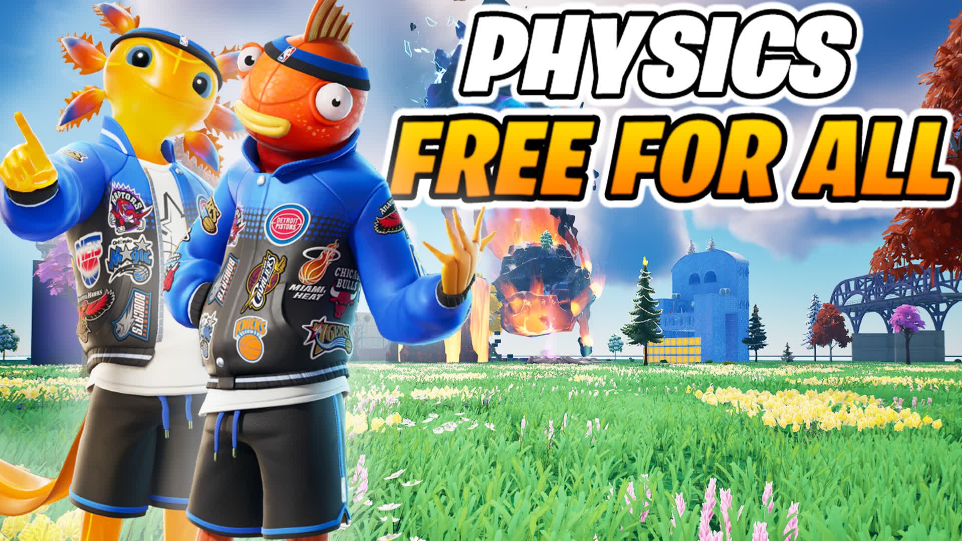 PHYSICS FREE FOR ALL — Fortnite Creative map