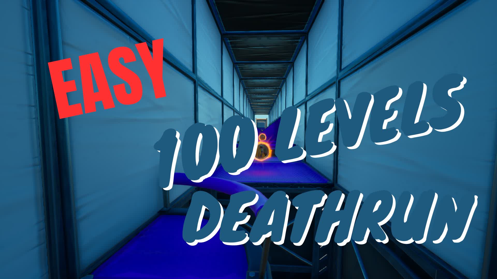✨100 LEVEL DEATHRUN✨ — Fortnite Creative map