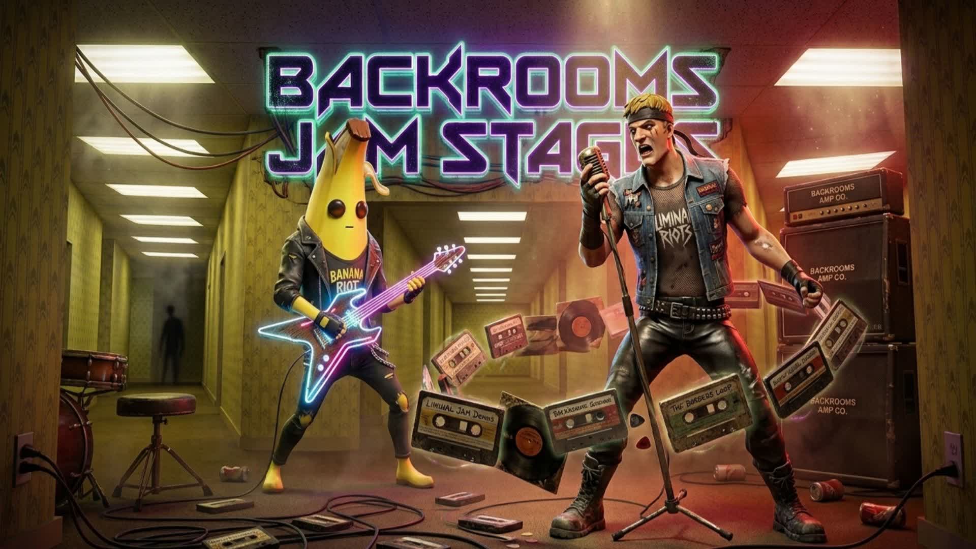 Backrooms Jam Stages — Fortnite Creative map