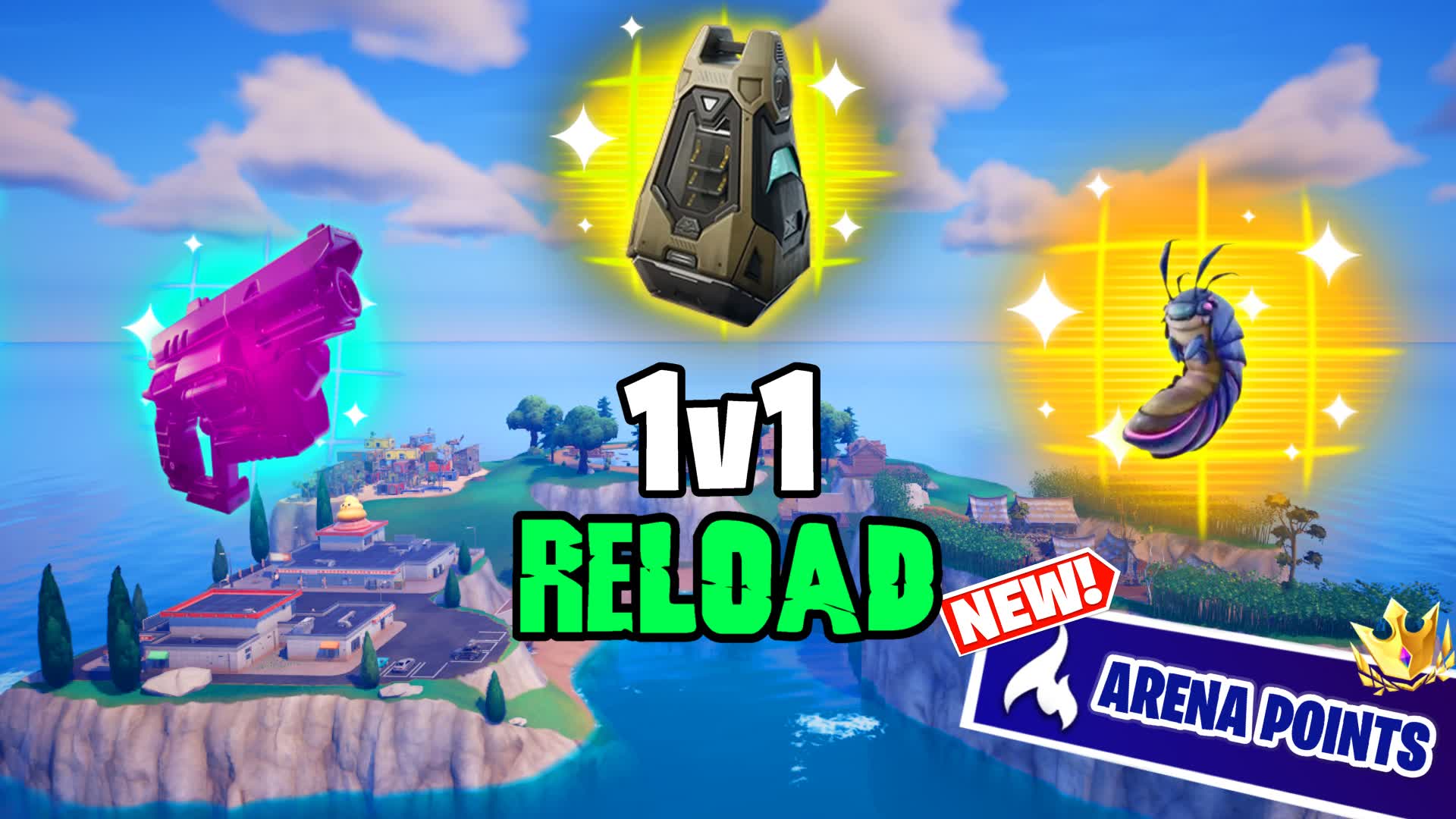 RELOAD REALISTICS 1V1 FREE FOR ALL — Fortnite Creative map