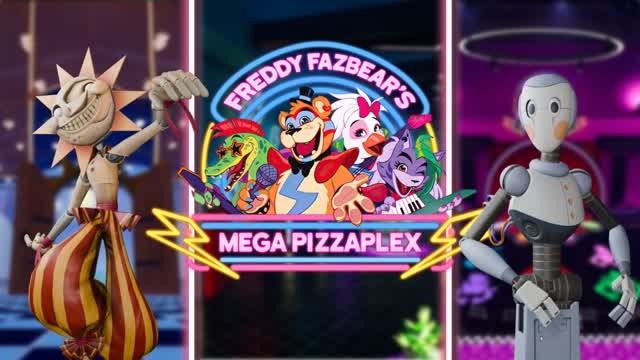FNAF - Fazbear's Mega Pizzaplex — Fortnite Creative map