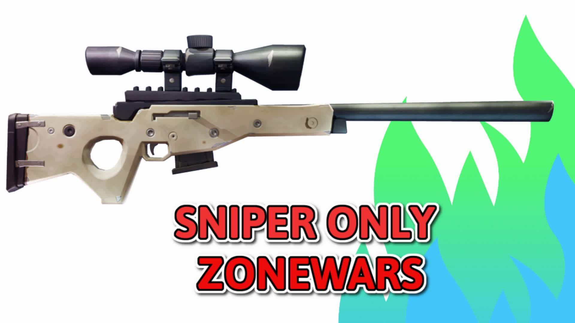 Snipers Only Zonewars — Fortnite Creative map