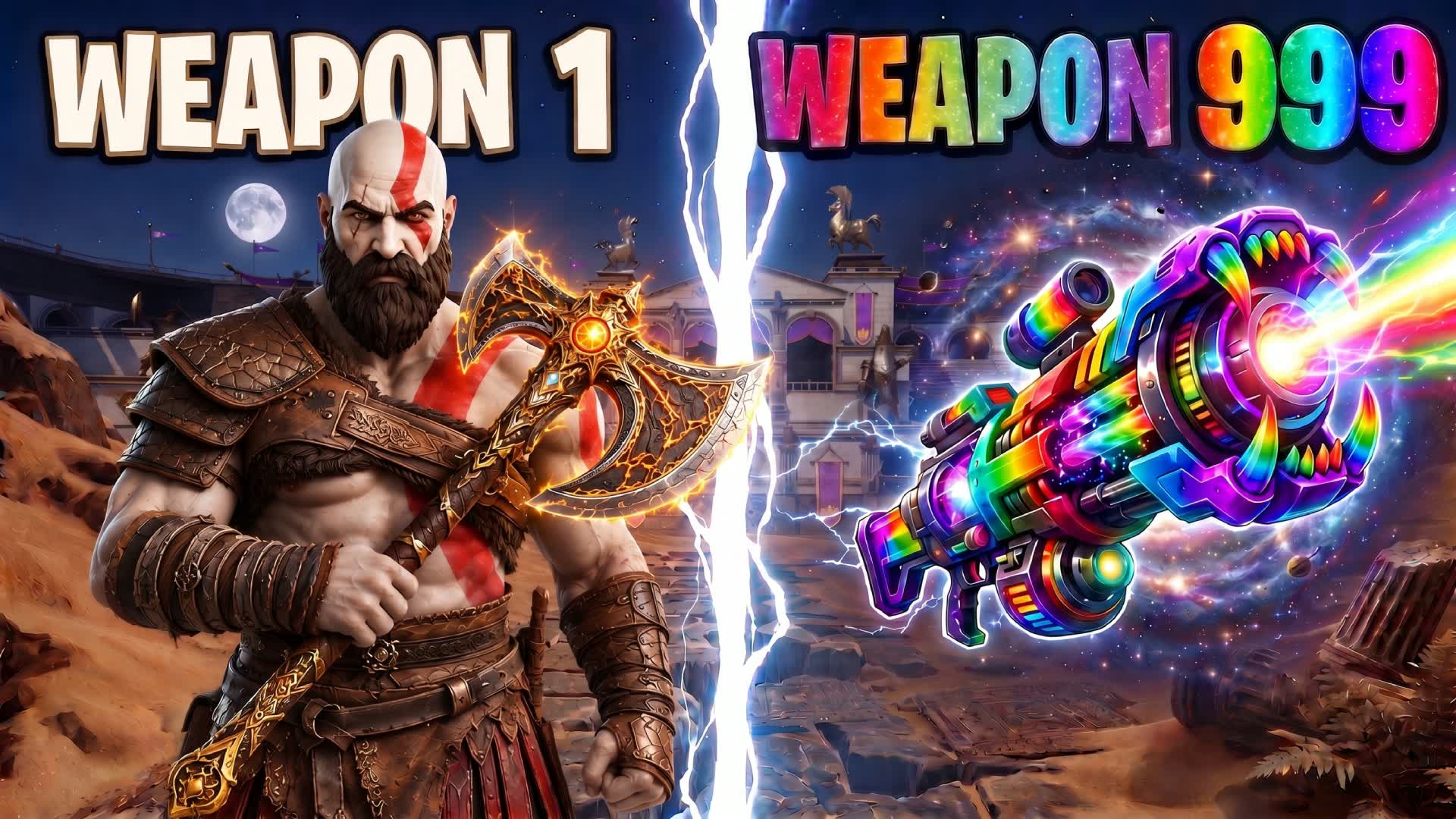 ♾️ GUN GAME ♾️RTX — Fortnite Creative map