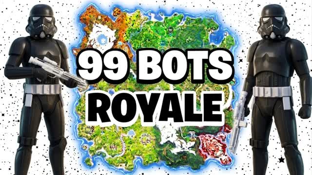 99 BOTS STARS WARS DRIVE โ Fortnite Creative map