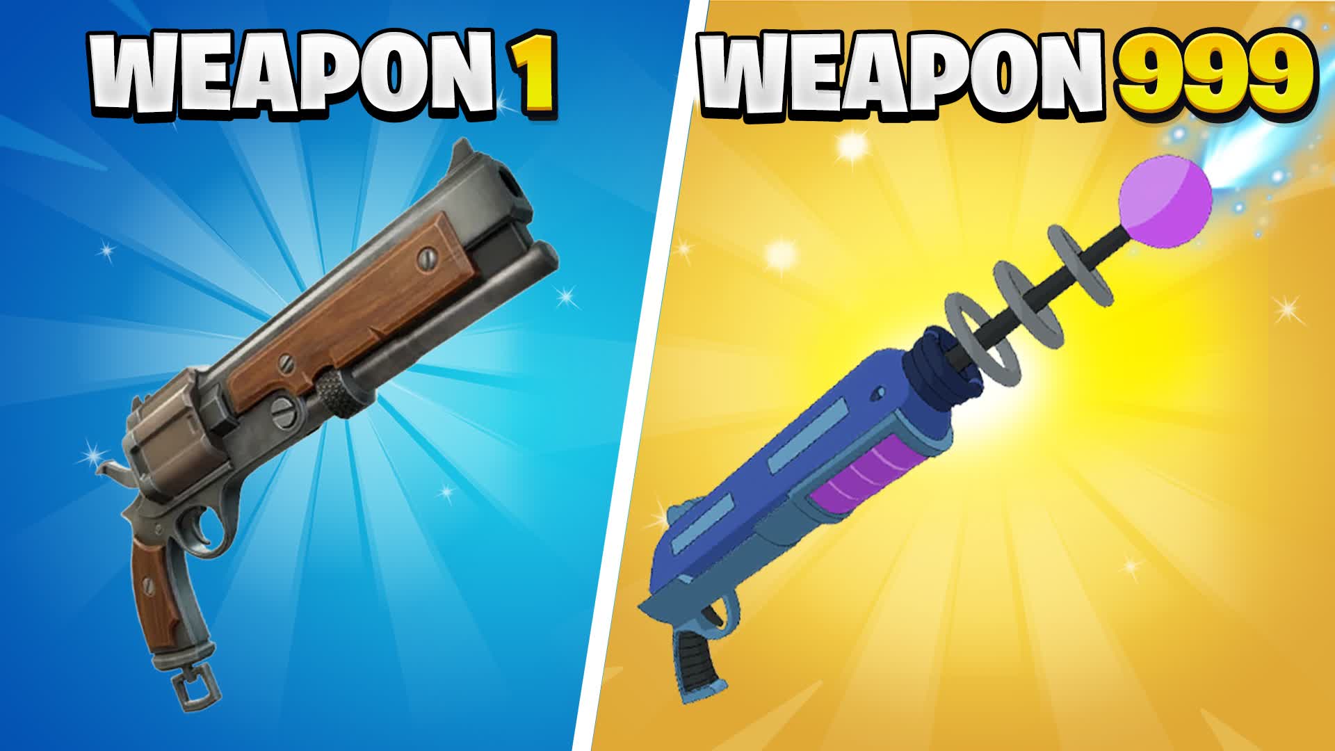 ⚡ ULTIMATE GUN GAME ⚡ — Fortnite Creative map