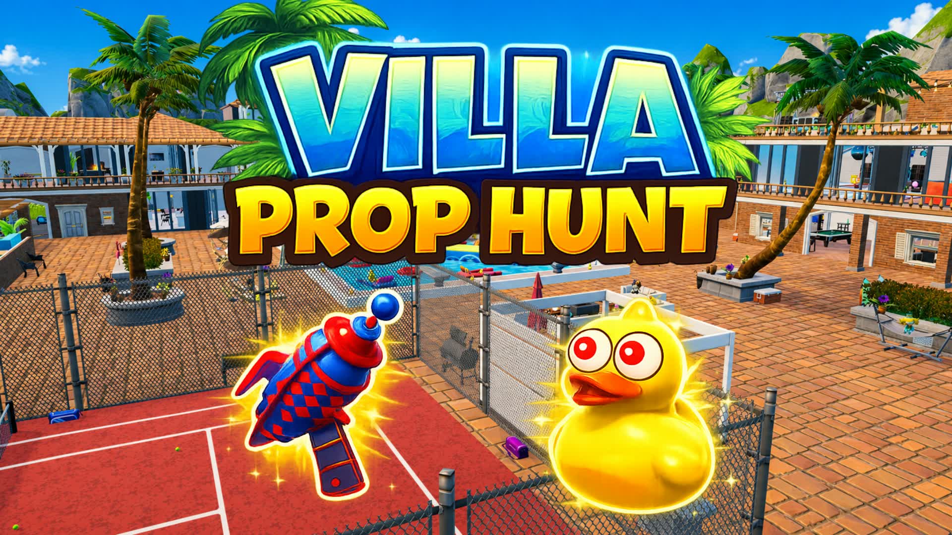 Mega Villa Prop Hunt β Fortnite Creative map
