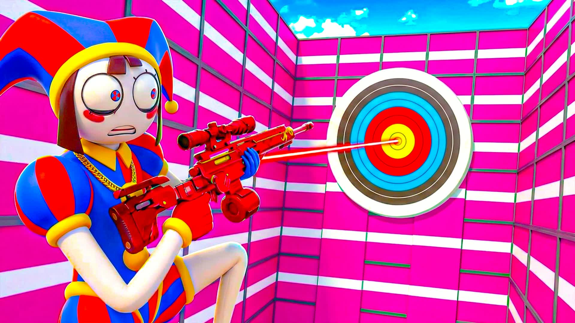 TRICKSTAR TRICKSHOT!🎯PARKOUR — Fortnite Creative map