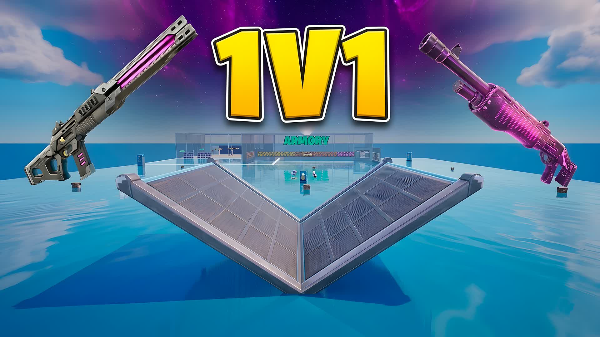 1V1 B — Fortnite Creative map