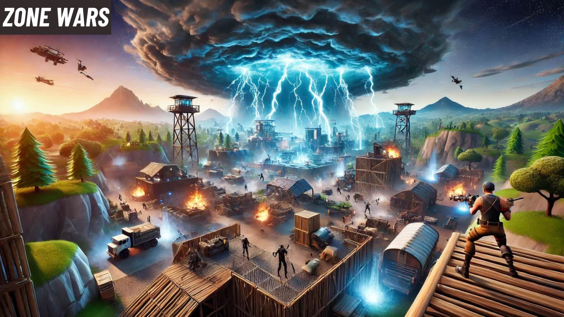 ZONE WARS — Fortnite Creative map