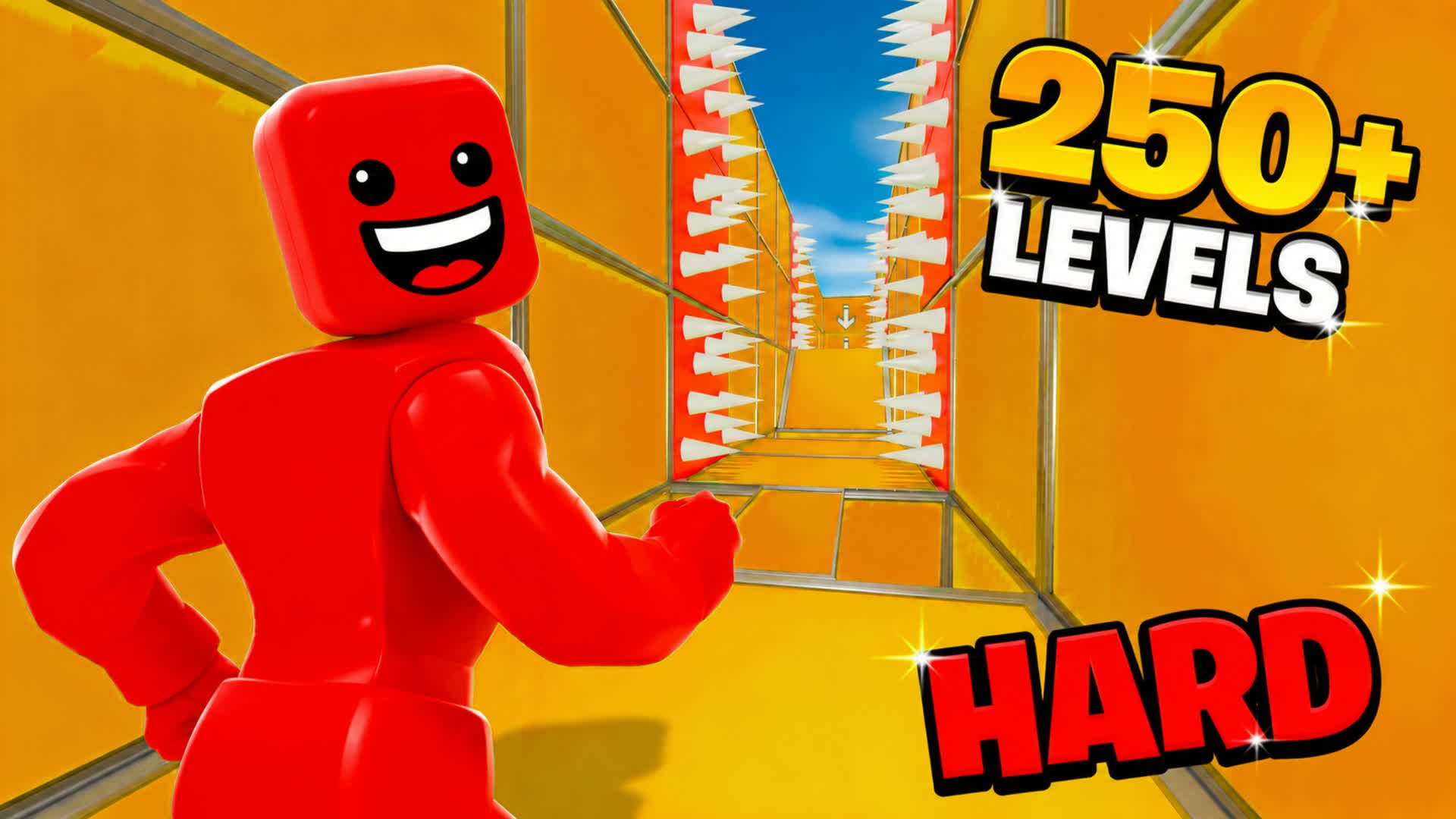 250 LEVELS HARD DEATHRUN A — Fortnite Creative map