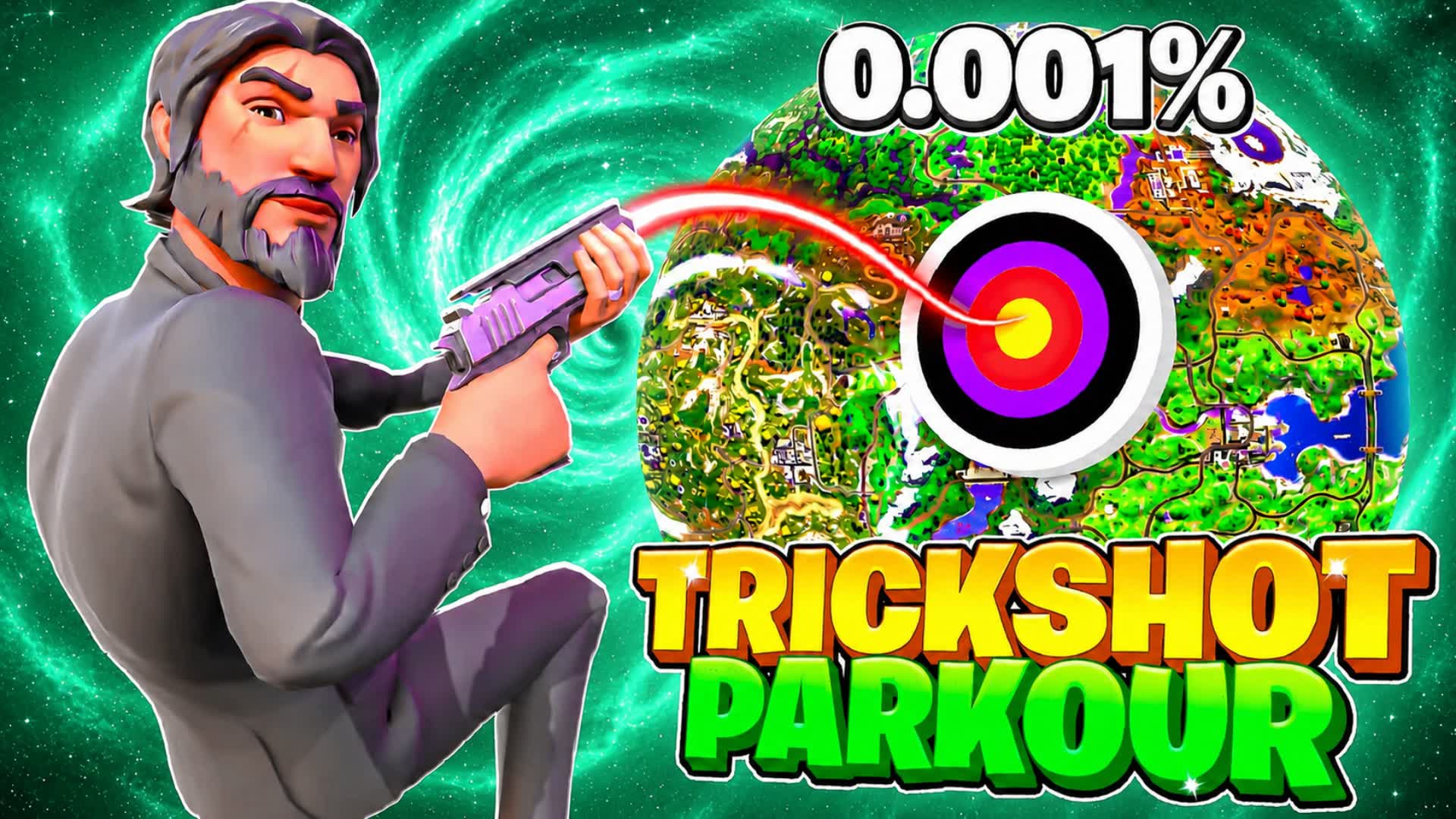 CRAZY SUPER TRICKSHOT UNC UPPER UNC — Fortnite Creative map