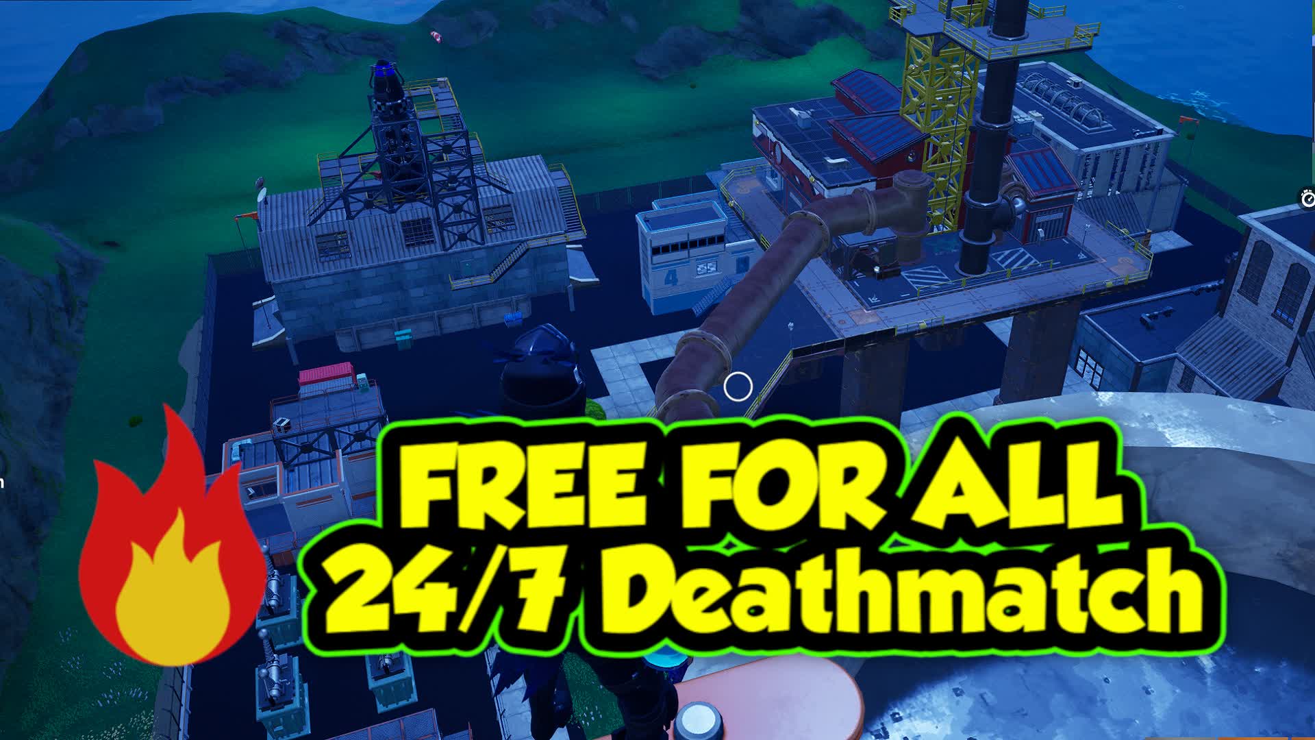24/7 free for all Deathmatch — Fortnite Creative map