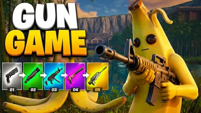 RESPAWN 🔃 GUN GAME 🔫 ONE SHOT🎯 — Fortnite Creative map