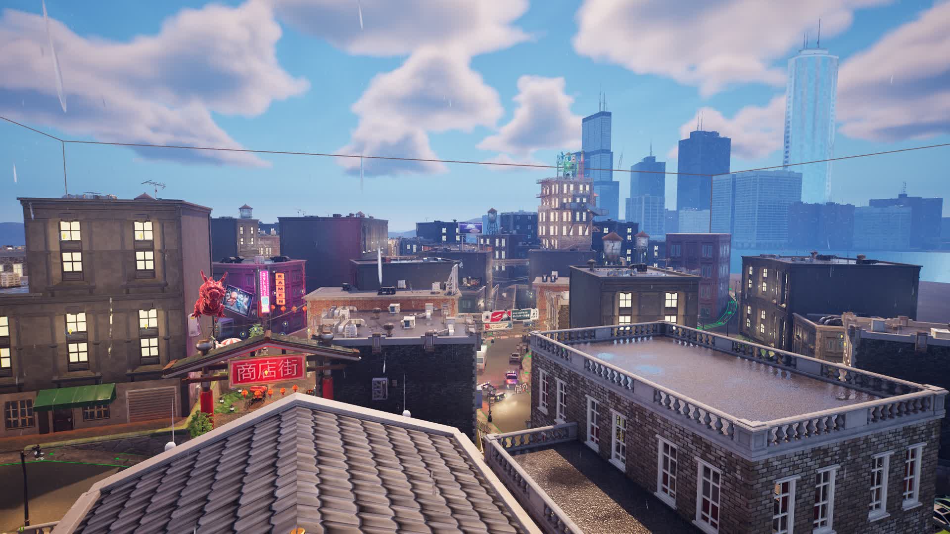 Gotham City free for all — Fortnite Creative map