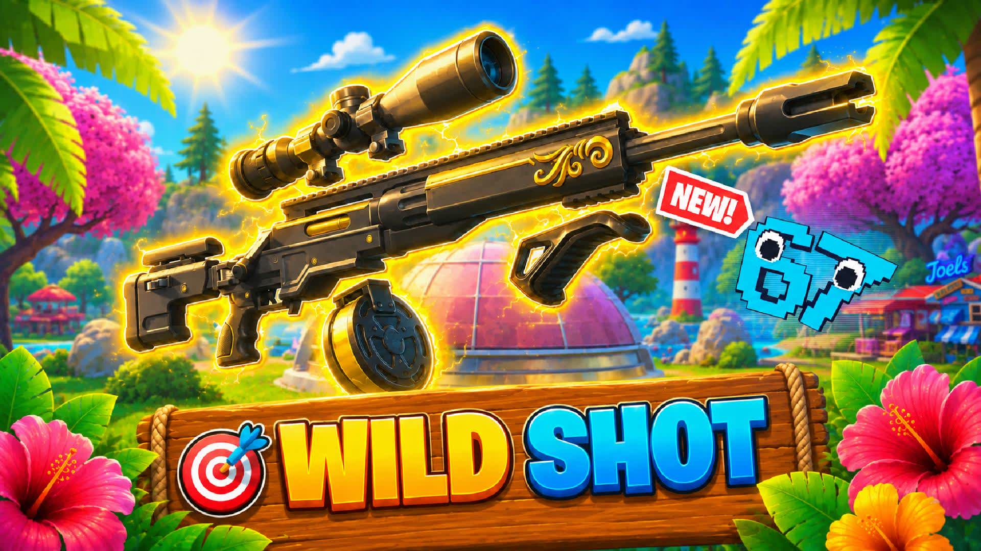 WILD SHOT🎯ONE SHOT🎯 — Fortnite Creative map
