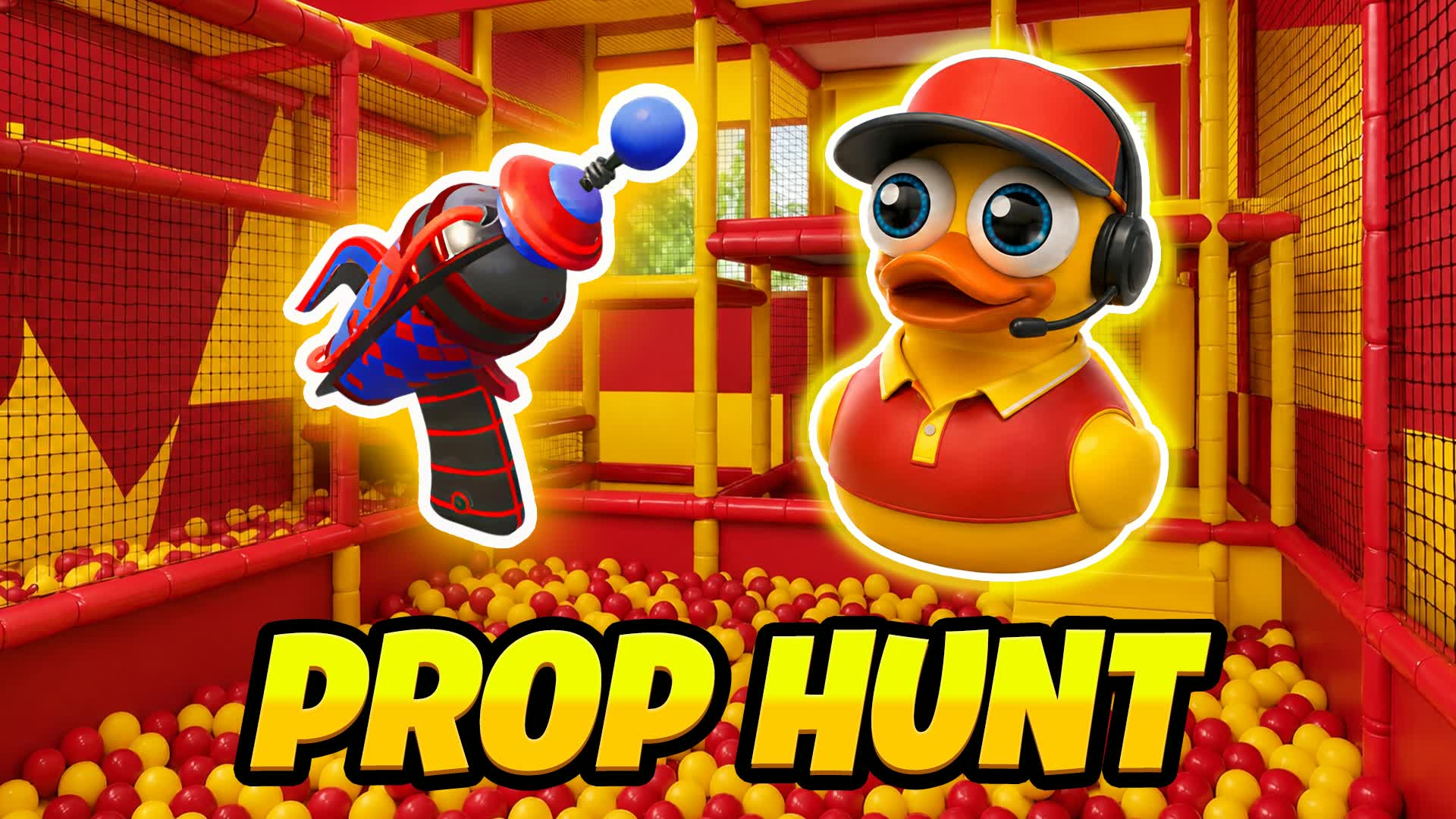 DRIVE THROUGH PROP HUNT π β Fortnite Creative map