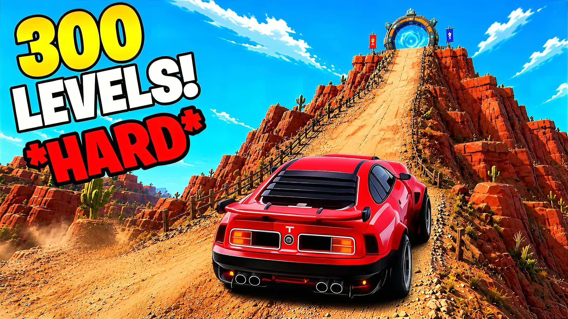 ๐ CAR DRIVE UP PVP ๐ฅ ุตุนูุฏ ุงูุณูุงุฑุงุช ๐ โ Fortnite Creative map