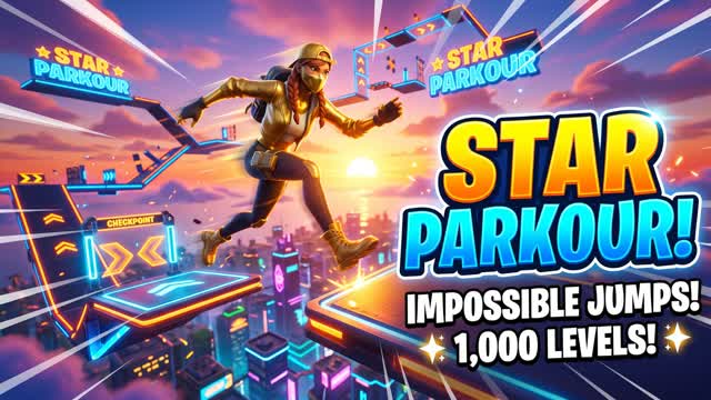 StarParkour — Fortnite Creative map