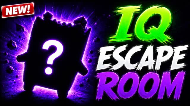 🧠IQ ESCAPE ROOM ULTIMATE — Fortnite Creative map